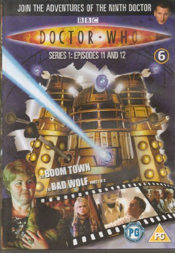 Doctor Who Dvd Files #6 - Series 1 Episodes 11 & 12 - Boom Town & Bad Wolf Part 1 of 2 - DVD ONLY