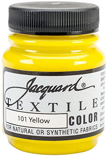 Jacquard Produkte Yellow-Textile Farbe Farbe, Acryl, Mehrfarbig