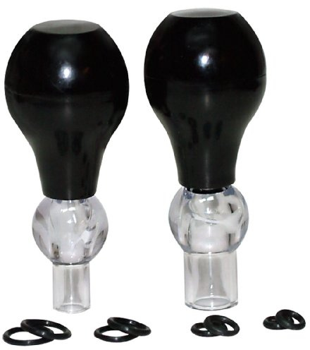 Orion 515264 Nipple Pump, 2 Nippelsauger und 8 Gummi-Fixierungsringe im Set.