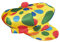 W WIDMANN MILANO Party Fashion, Clown-Punkte-Beret, einzigartiger Stil, optimaler Komfort, Einheitsgröße, Sicherheitshinweis, unverzichtbares Accessoire für Ihre Feste und Feierlichkeiten