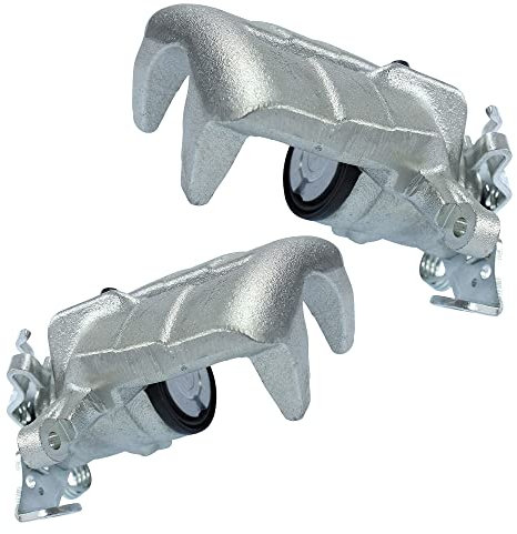 BESTPRICE 2x Bremssattel hinten links und rechts Bremszange Faustsattel, Kompatibel mit VW MULTIVAN T5, MULTIVAN T6, TRANSPORTER T6, TRANSPORTER T5