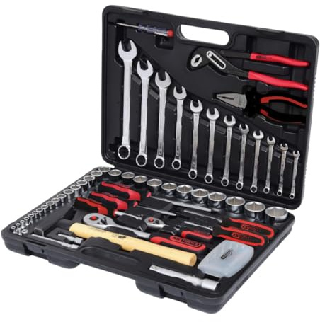 KS TOOLS 1/4+1/2 Werkzeug-Satz, 88-tlg