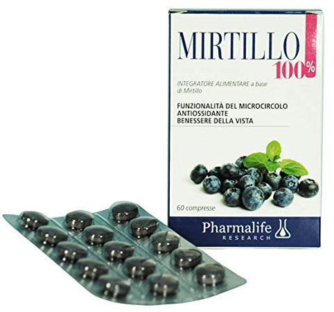 Pharmalife Mirtillo 100%, 60 Compresse