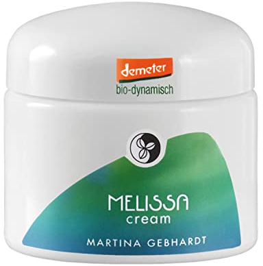 Martina Gebhardt MELISSA Cream (50ml) • Erfrischende Gesichtscreme für Mischhaut • Bio-Tagescreme mit Melissenöl • Melissen Hautcreme • Naturkosmetik Creme
