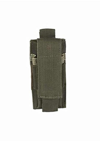 Miltec - Porta-caricatore 9 mm, semplice, nero