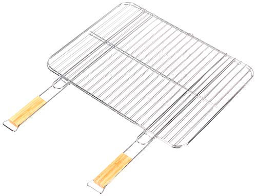 Somagic SO450310 Grille Double Acier Chrome 51 x 38 cm