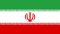 Qualitäts Fahne Flagge Iran 90 x 150 cm mit verstärktem Hissband
