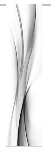 Home fashion Schiebevorhang, Grau