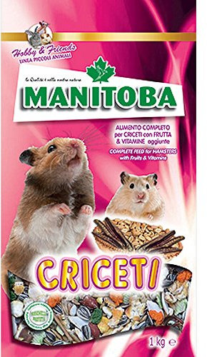 MANITOBA Hamsterfutter für Hamster 1 kg - Nagerfutter