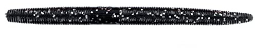Yamamoto Gary 5 SENKO SMOKE W/LARGE BLACK & SILVER FLAKE (10 PACK)