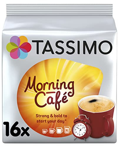 Tassimo Morning Café Coffee Pods, Pack of 16