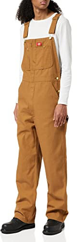Dickies Herren Latzhose DB100 - Bib Overall,Braun (Rinsed Brown),W30/L32