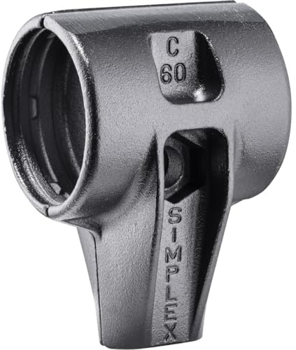 Halder 3711060 Reinforced Cast Steel Housing for Soft-Face Mallet, Multi-Colour, 60 mm