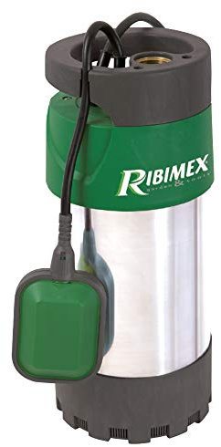 Ribimex PRPVC801MC3 Pompa per Pozzi 3 Turbine 800 W, Verde/Grigio, 35x15.5x15.5 cm