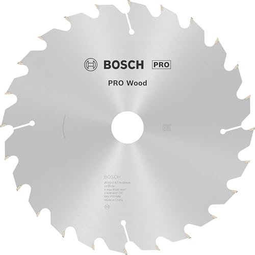 Bosch Professional 2 608 640 725 - Hoja de sierra circular Optiline Wood - 235 x 30/25 x 2,8 mm, 24 (pack de 1)