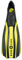 Aqualung Unisex-Adult Stratos 3 Fins, Gelb, 36/37