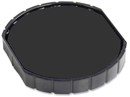Cosco R 50 Round Stamp Replacement Pad, Black Ink
