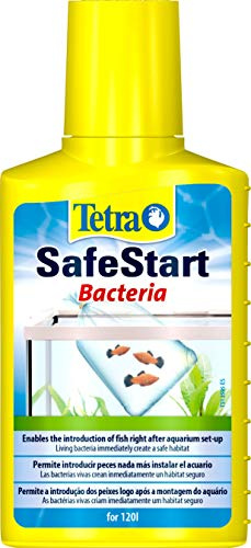 Tetra SafeStart Aquarium Starter - with live nitrifying bacteria, allows the rapid introduction of fish in an aquarium, 100 ml bottle.