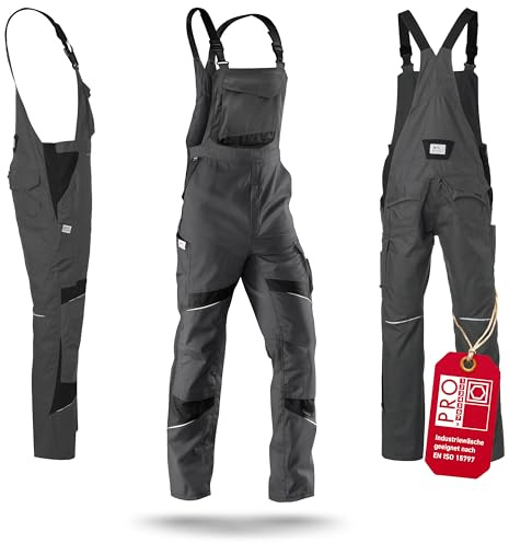 KÜBLER Workwear ACTIVIQ Latzhose | Arbeitslatzhose Herren | Latzhose Herren Arbeitshose | Arbeitskleidung Herren | Arbeitslatzhosen Männer | Arbeitskleidung für Handwerk & Industrie | PSA2 | OEKO-TEX