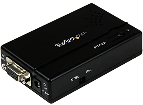 Startech.Com Convertitore VGA a Video Composito O S-Video ad Alta Risoluzione
