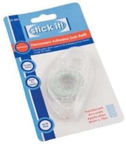 Stick it! Permanent Adhesive Dots Refill - 8mm x 10m