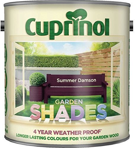 Cuprinol Garden Shades Exterior Wood Protector Summer Damson 2.5 Litres