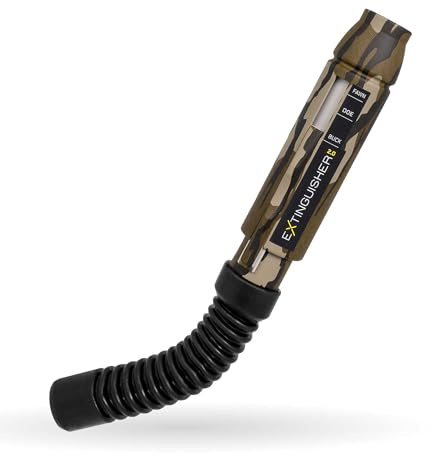 Extinguisher 2.0 Deer Call by Illusion | Grunt Tube | Buck, Doe, Fawn | Adjustable 10-in-1 Call | Color (MossyOak/Gray) | Freeze Resistant