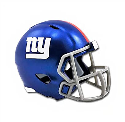 New York Giants NFL Riddell Speed Pocket Pro Micro-/Taschengröße/Mini-Fußballhelm