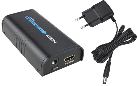 Agptek Hänge: kvm extender router-sengångare med Ethernet-kabel, Ultra Hd 1080P@60Hz USB-tangentbord och musstyrning stöder (Lkv373 Rx) 100 M svart