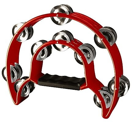 STAGG Cutaway Tambourin,20 Schellen,rot