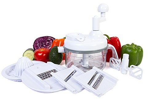 Ultra Chef Express 7 in 1 Food Chopper - As Seen on TV Manual Food Processor