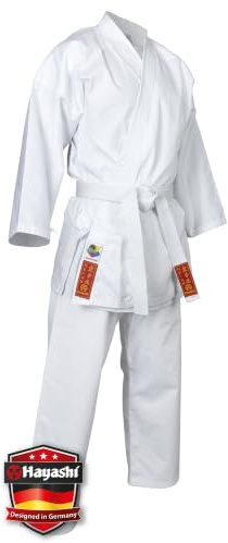 Hayashi Karate-Gi HEIAN | Karateuniform weiß | Anfänger Karateanzug | 120 cm