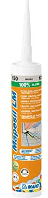 Sigillante siliconico per pietra Mapesil LM Mapei - Colore: TRASPARENTE
