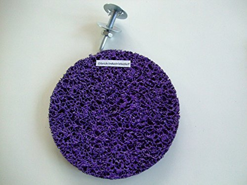 Olbrich de la Industria requisitos – Disco de limpieza 150 mm incluye Mandril, Morado