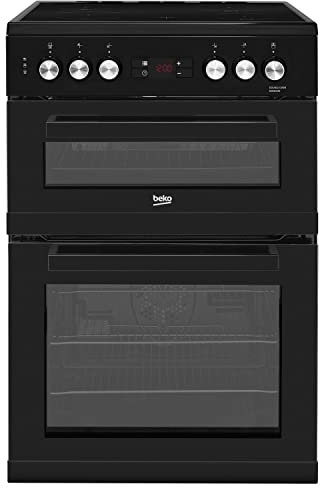 Beko KDC653K 60cm Electric Cooker with Ceramic Hob - Black