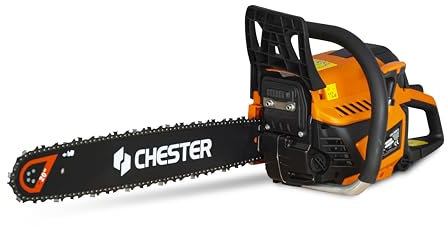 Tronçonneuse thermique 65 cm³ - guide 50cm - 2 chaînes - CHESTER