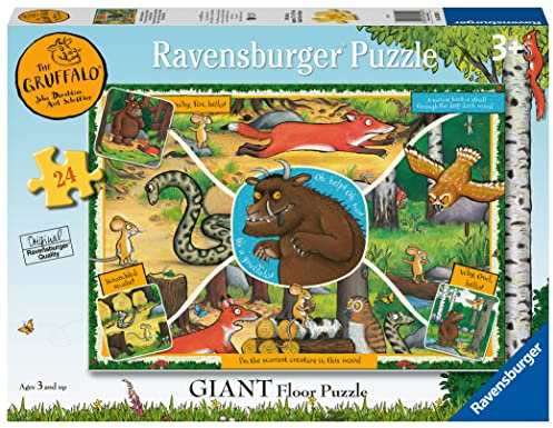 Ravensburger Gruffalo 24 Piece Giant Floor Jigsaw Puzzle for Kids Age 3 Years