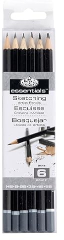 Royal & Langnickel 6 PC Sketching Pencils