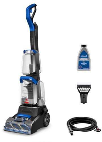 BISSELL PowerWash Compact Pet, Shampouineuse pour Taches et Odeurs d’Animaux, Nettoyeur Canapé Tissu Multisurfaces, Nettoyeur de Tapis, Moquette et Tapisserie, 600W, Portable, Filaire, 4058N