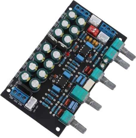 Jelquix HiFi Board Class A Preamp med 4 Knoppar för Audiofiler - Digital Sound Remover Module, Varmt och Sweet Sound