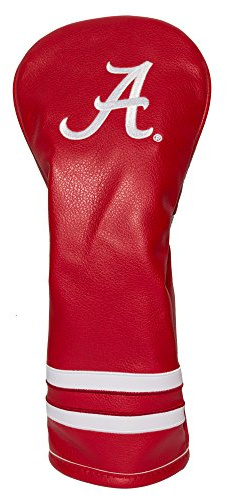 Team Golf NCAA Alabama Crimson Tide Vintage Fairway Head Cover Vintage Fairway Golf Club Headcover, Form Fitting Design, Retro Design & Superb Embroidery
