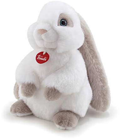 Trudi, Peluche réaliste, toute douce, Lapin Clemente M, TUD23705