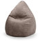 Sitting Point Sitzsack Karolina XXL Samt Taupe