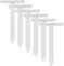 6 Pcs Roller Shutter Suspension Springs, 250mm Aluminium Alloy and Stainless Steel, Blinds Hanging Springs for Reliable Installation and Maintenance, Suitable for Window Blinds, and Garage Doors