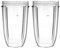 NDXNJFOY Paquete De 2 Vasos De Repuesto For Licuadora De 32 Oz, Compatibles con Nutribullet, 600 W/900 W.(2pcs 32oz Cup)