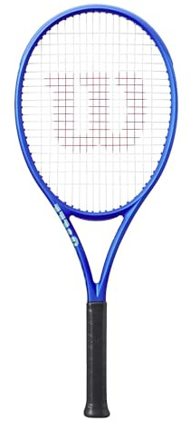 Wilson Ultra 100UL V5 Raquette de Tennis, Confort Ultra-Léger, Performances Puissantes, Agilité Rapide, Zone de Frappe Idéale Améliorée, Stabilité Renforcée, Matériaux Écologiques, Taille : 2