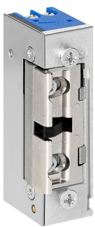 Miratic Cerradura Electrica Simétrica Para Puerta - Abrepuertas Electrico Con Ajuste Del Pestillo Baja Corriente 280 mA Para 12 V CC