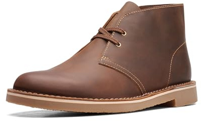 Clarks Collection Men's Bushacre 3 Chukka Boot, Beeswax Leather, 12 Medium US