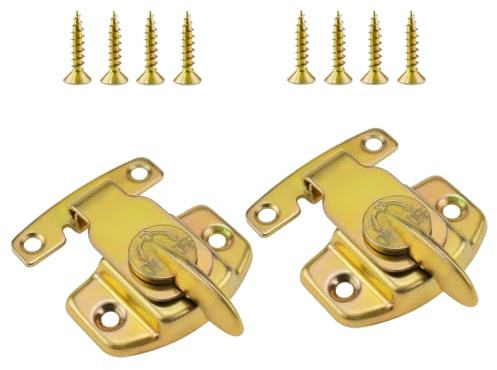 SDTC Tech 2 Pack Dining Table Locks Metal Spring Table Leaf Buckle Latches