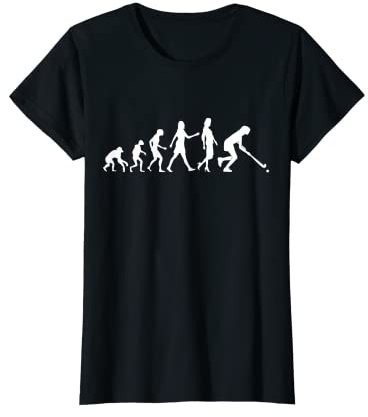 Feldhockey Spielerin Evolution Feldhockey Mädchen T-Shirt